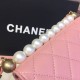 Chanel Small Pearl Chain Flap Bag AS0584