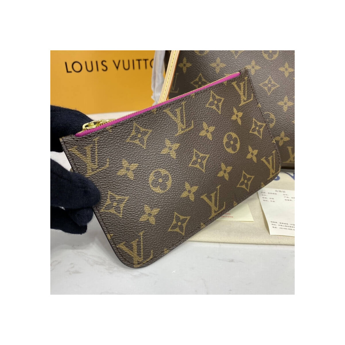 Louis Vuitton Monogram Neverfull PM M41000 M41001 M41245