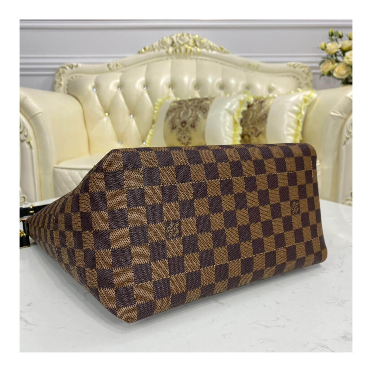 Louis Vuitton Damier Belmont MM N60293 N60294