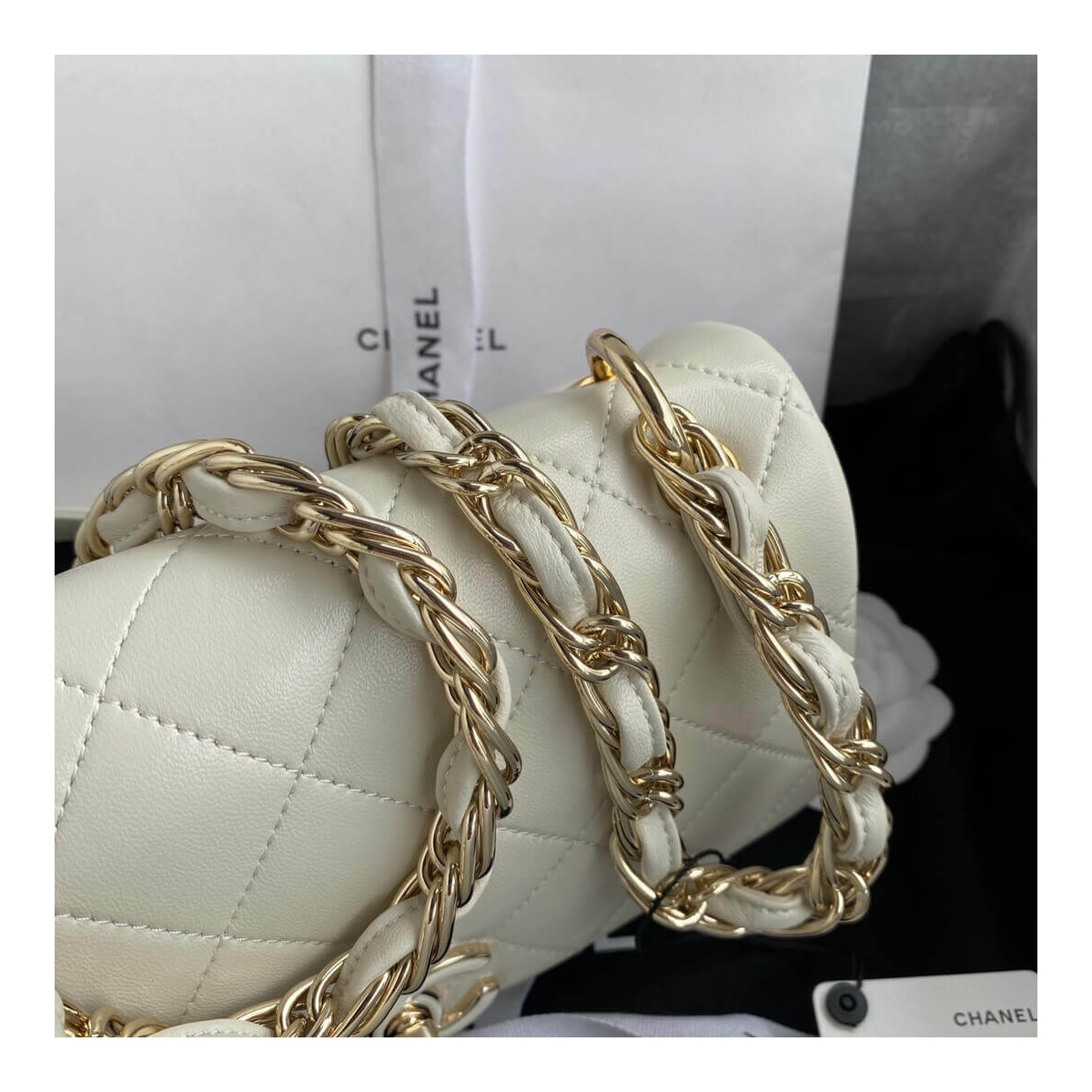 Chanel Lambskin Medium Flap Bag AS2318