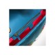 Gucci XXV Anniversary Teal Velvet Shoulder Bag 443496