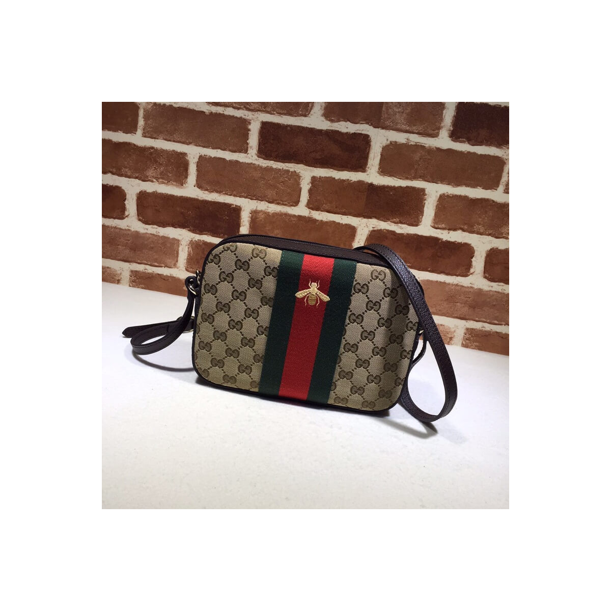 Gucci Original GG Canvas Shoulder Bag 412008