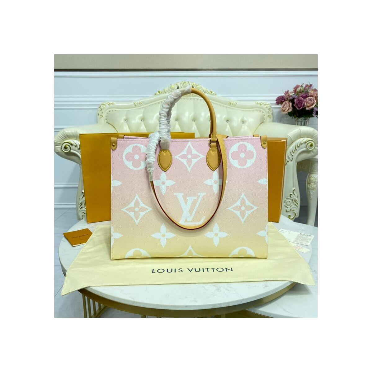 Louis Vuitton Onthego GM M57461 Pink