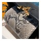 Louis Vuitton Taurillon And Python Leather Capucines Mini N97075