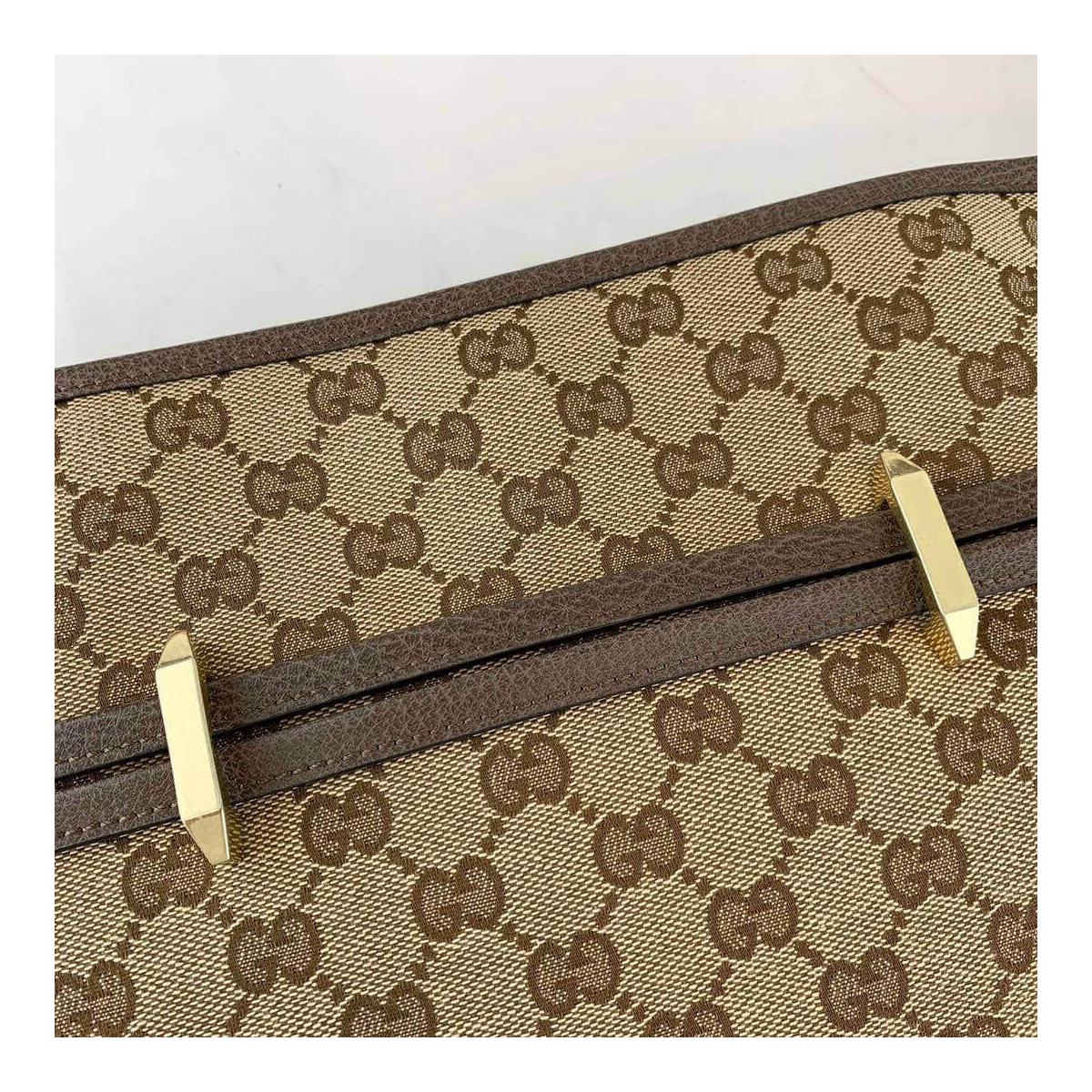 Gucci 1955 Horsebit GG Canvas Messenger Bag 602089