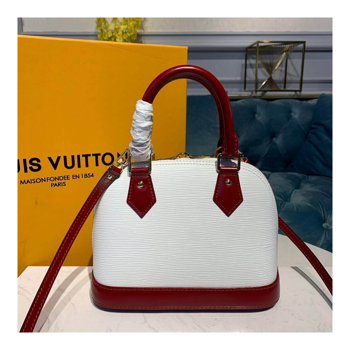 Louis Vuitton Epi Leather Alma BB M53589