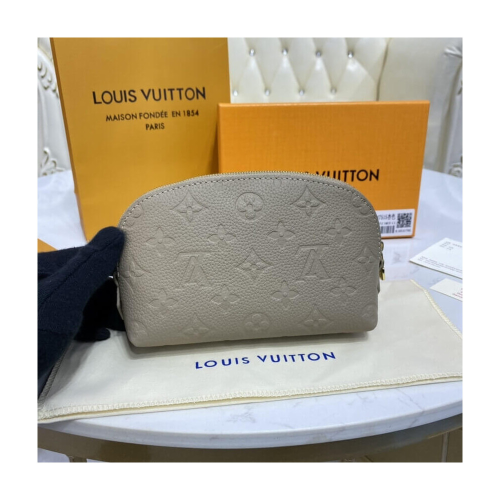 Louis Vuitton Monogram Empreinte Cosmetic Pouch PM M69414