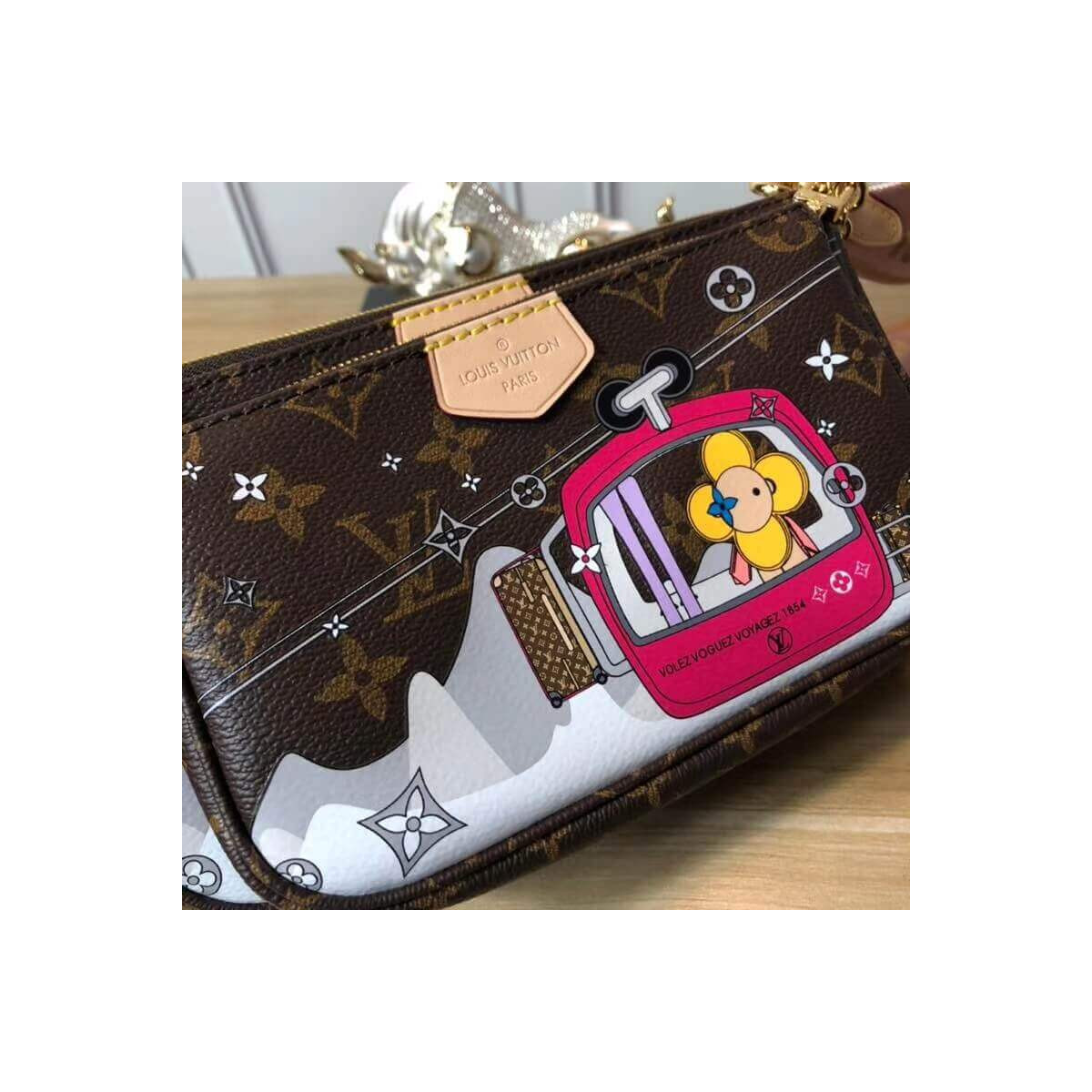 Louis Vuitton Paris Multi Pochette Accessoires M44813