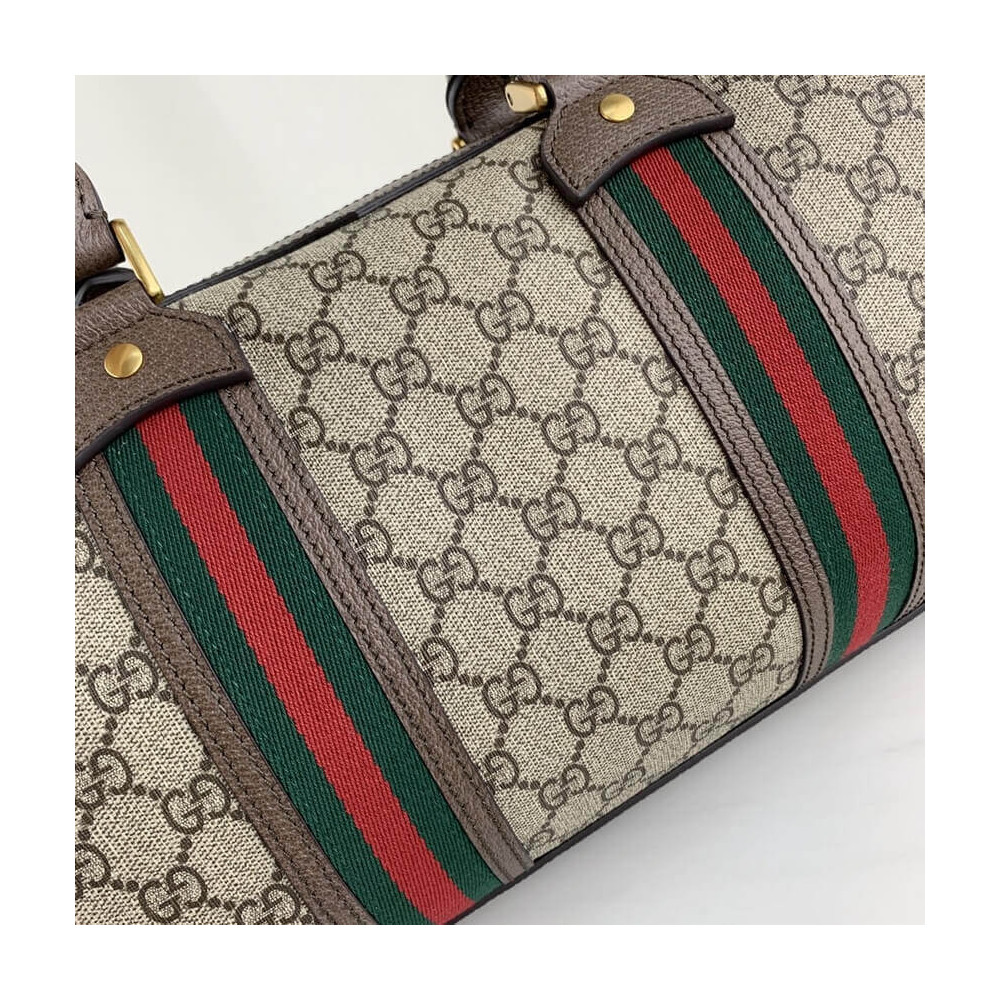 Gucci GG Small Duffel Bag With Web 645017