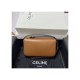 Celine Triomphe Shoulder Bag In Natural Calfskin 194143