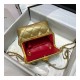 Chanel Lambskin Kiss-Lock Clasp Bag AS1886