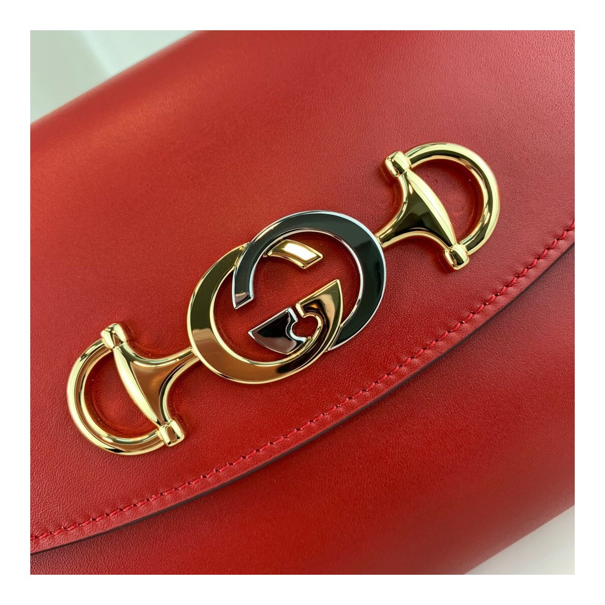 Gucci Zumi Smooth Leather Small Shoulder Bag 572375