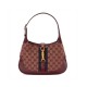 Gucci Jackie 1961 Small Shoulder Bag 636706 in Burgundy GG Canvas