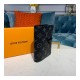 Louis Vuitton Monogram Eclipse Small Ring Agenda Cover R20005