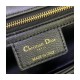 Christian Dior Medium Caro Bag Warm Taupe Supple Cannage Calfskin M9242