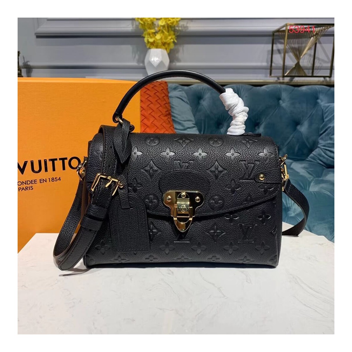 Louis Vuitton Monogram Empreinte Georges BB M53941