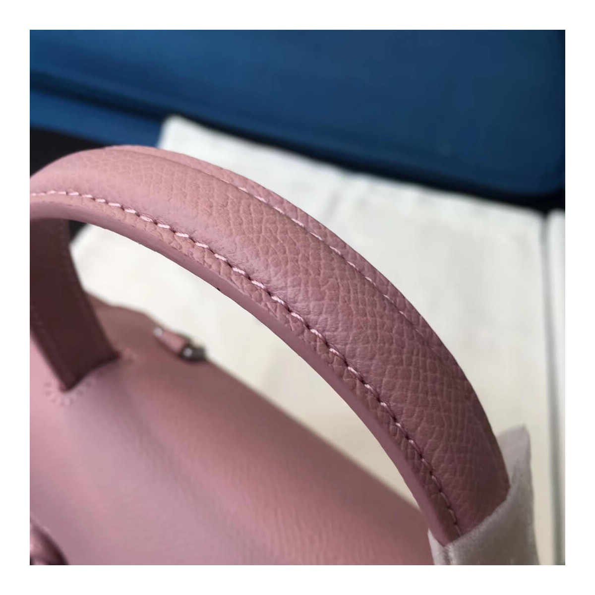 Celine Micro Belt Bag In Grained Calfskin 189153 Pink