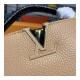 Louis Vuitton Taurillon And Python Leather Capucines Mini N97075