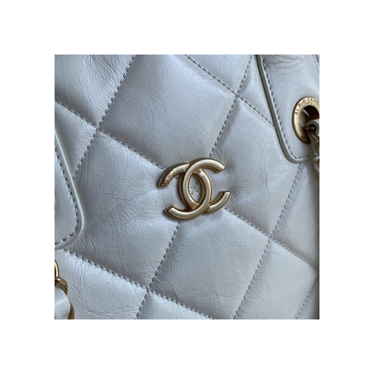 Chanel Calfskin Bowling Bag AS2223