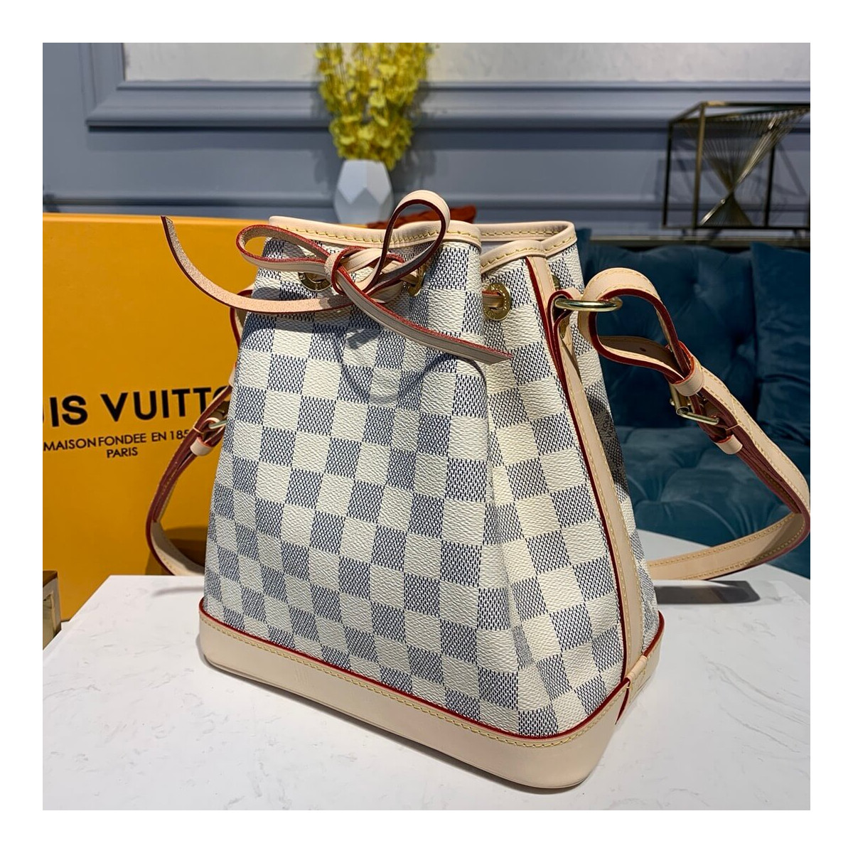 Louis Vuitton Damier Azur Canvas Noe BB N41220