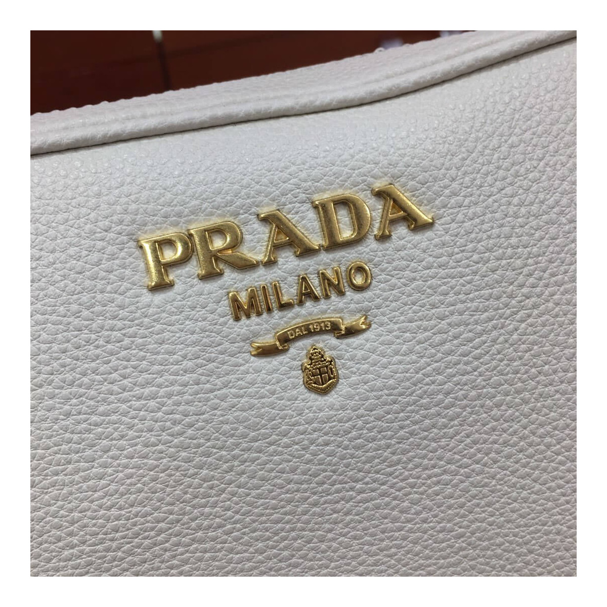 Prada Leather Shoulder Bag 1BH082