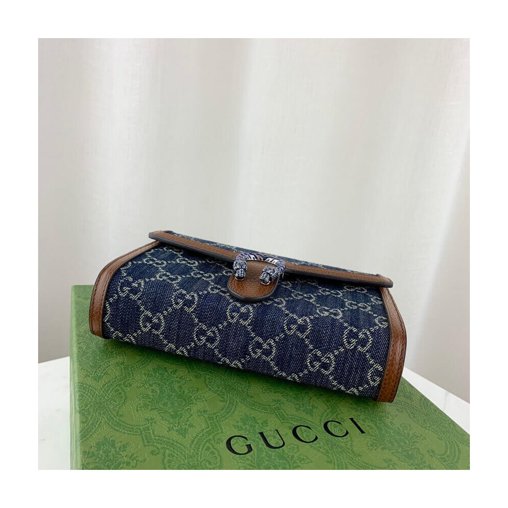 Gucci Denim Dionysus Mini Chain Bag 401231