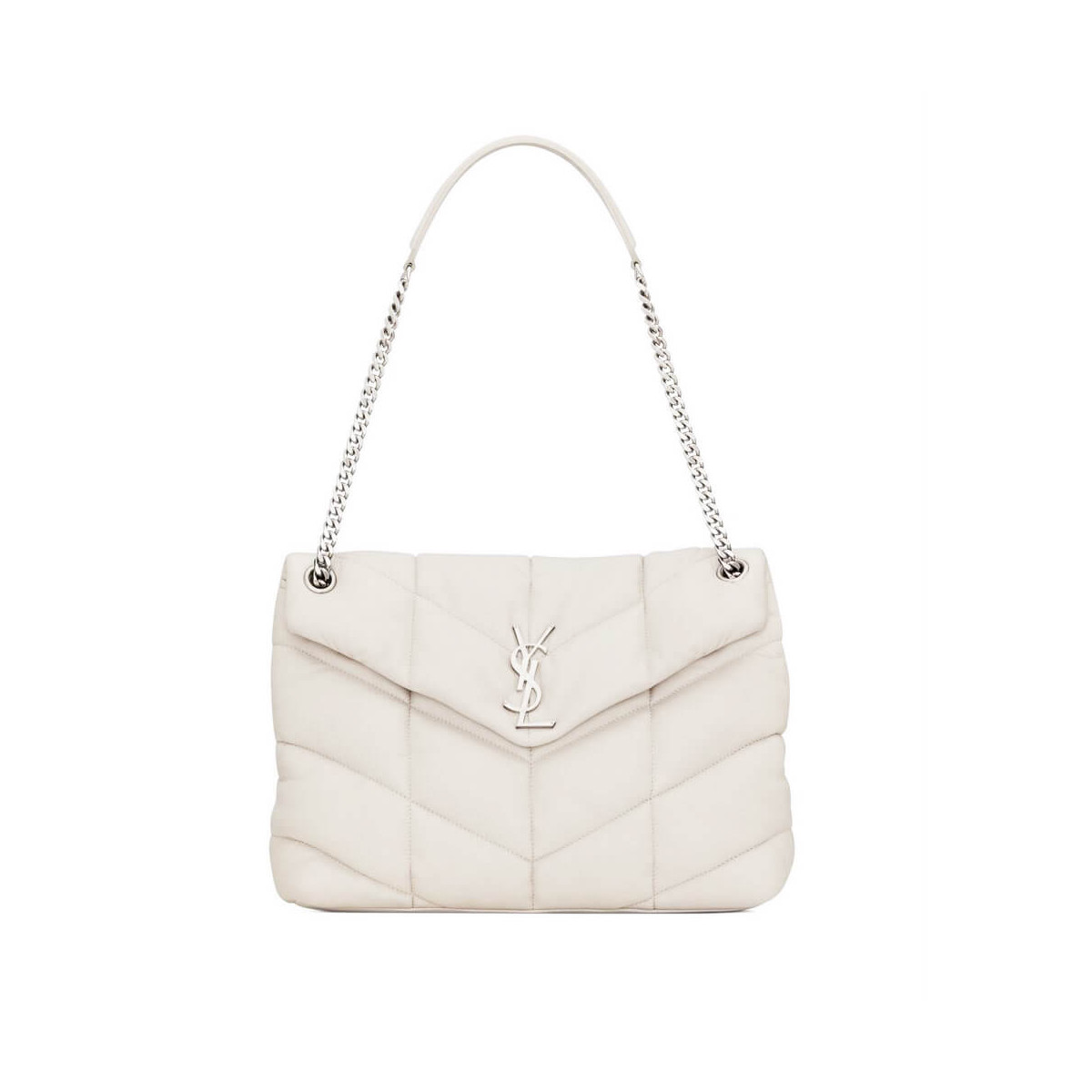 Saint Laurent Loulou Puffer Medium Bag In Quilted Lambskin 577475