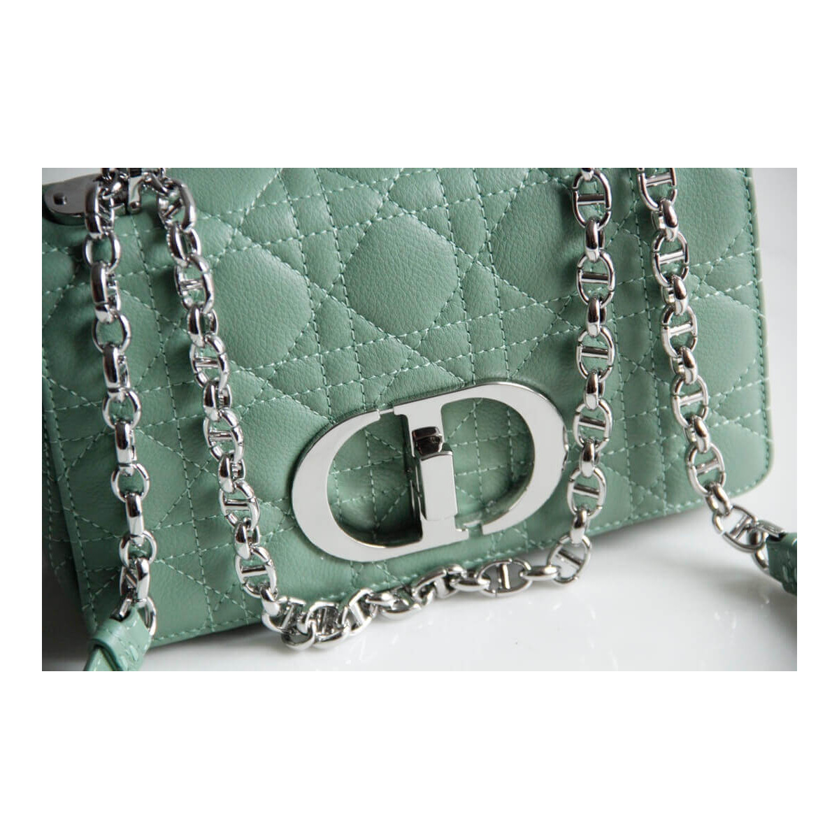 Dior Small Caro Bag in Supple Cannage Calfskin M9241