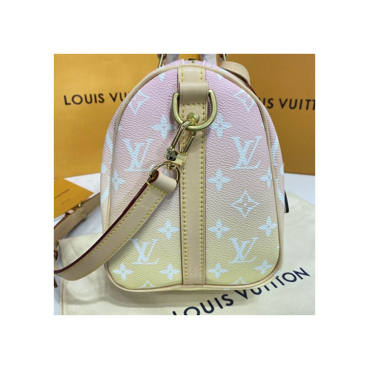 Louis Vuitton Speedy Bandouliere 25 M45722 M45724