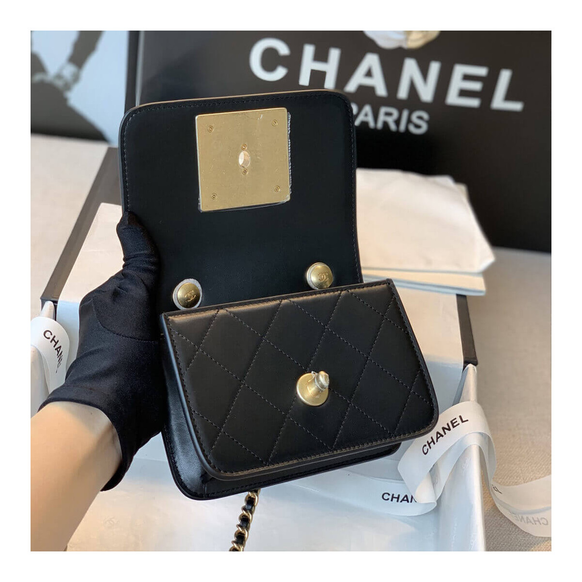 Chanel Mini Flap Evening Bag B01962