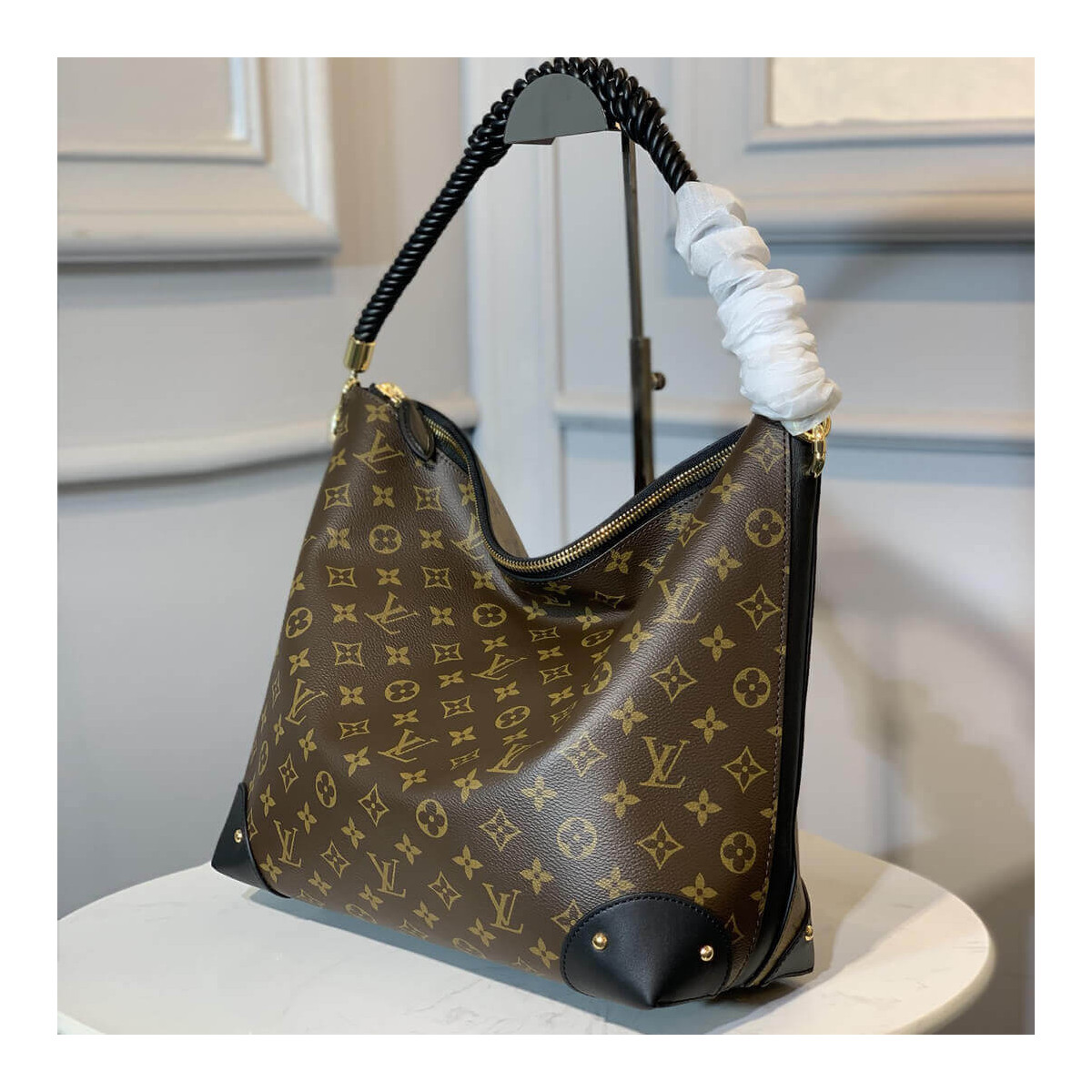 Louis Vuitton Monogram Canvas Triangle Softy M44130