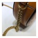 Gucci GG Marmont Mini Round Shoulder Bag 550154 Cognac