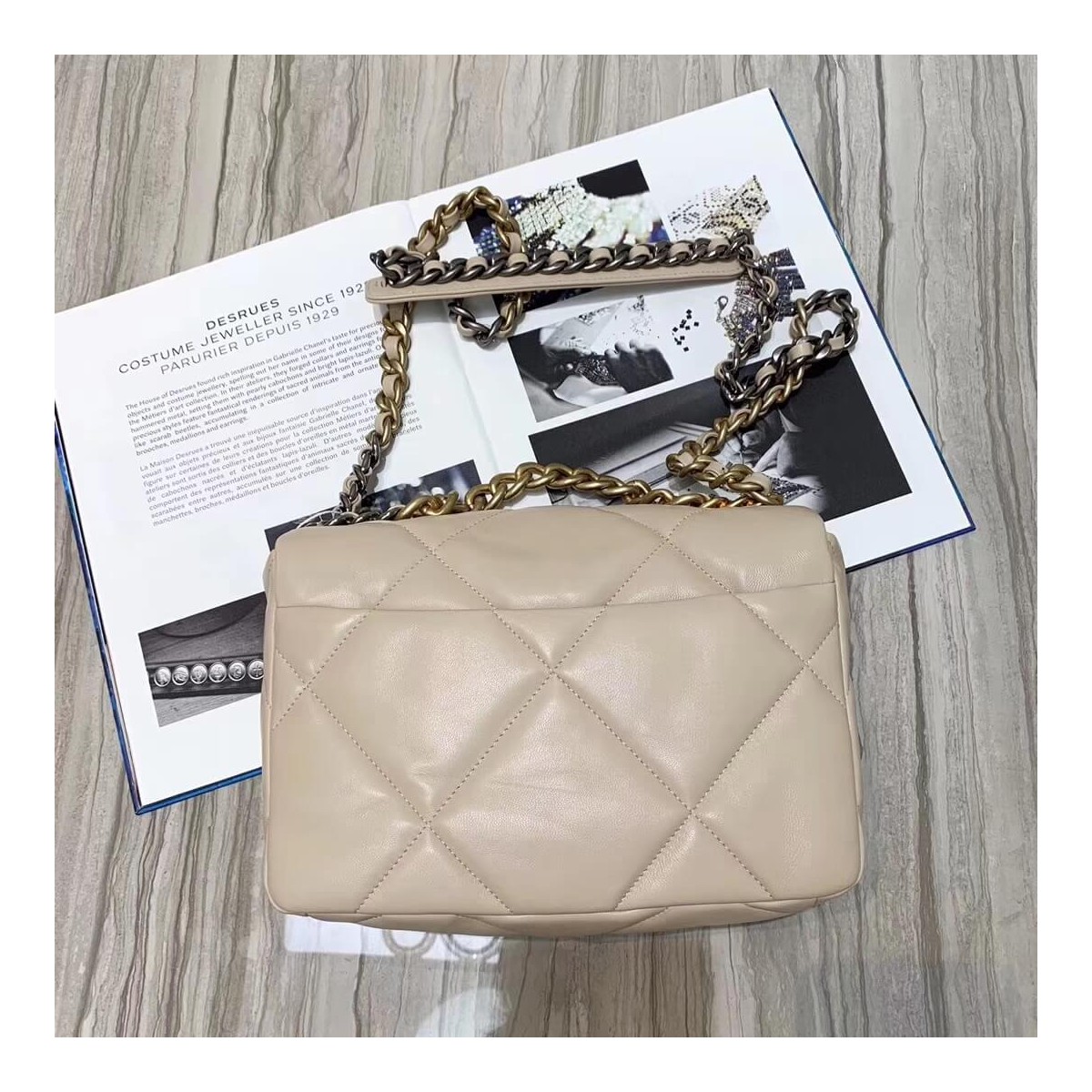 Chanel 19 Lambskin Flap Bag AS1160