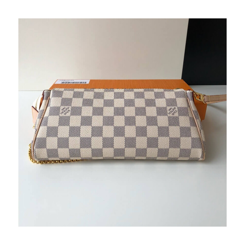 Louis Vuitton Damier Azur Canvas Eva Clutch N55214