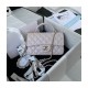 Chanel Mini Flap Bag With Top Handle AS2431 in Iridescent Lambskin