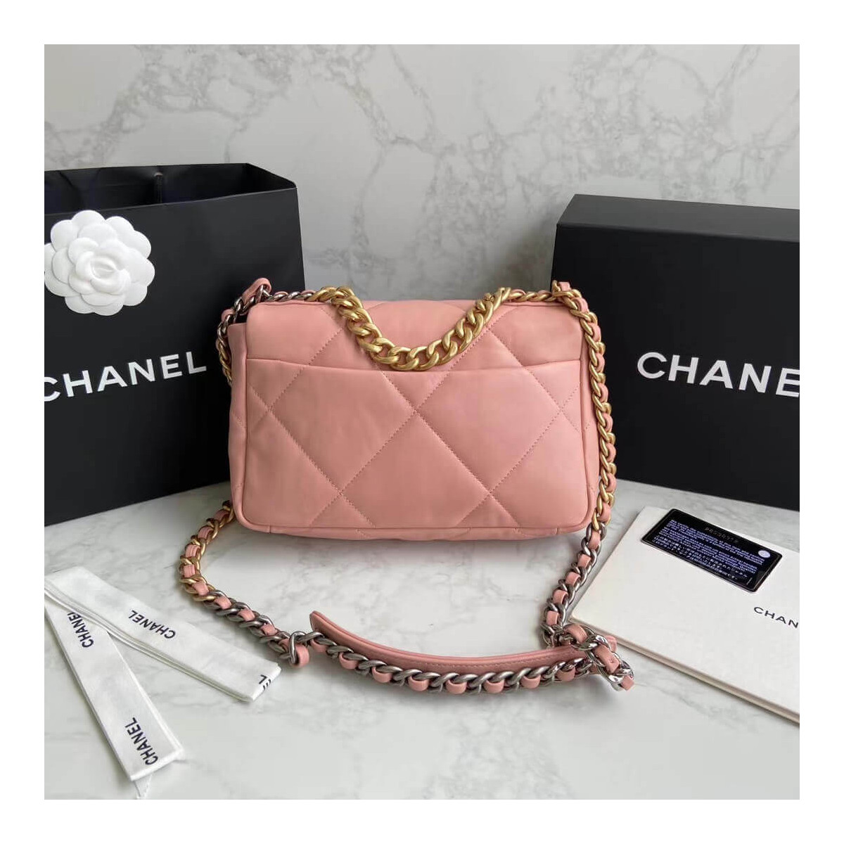 Chanel 19 Lambskin Flap Bag AS1160