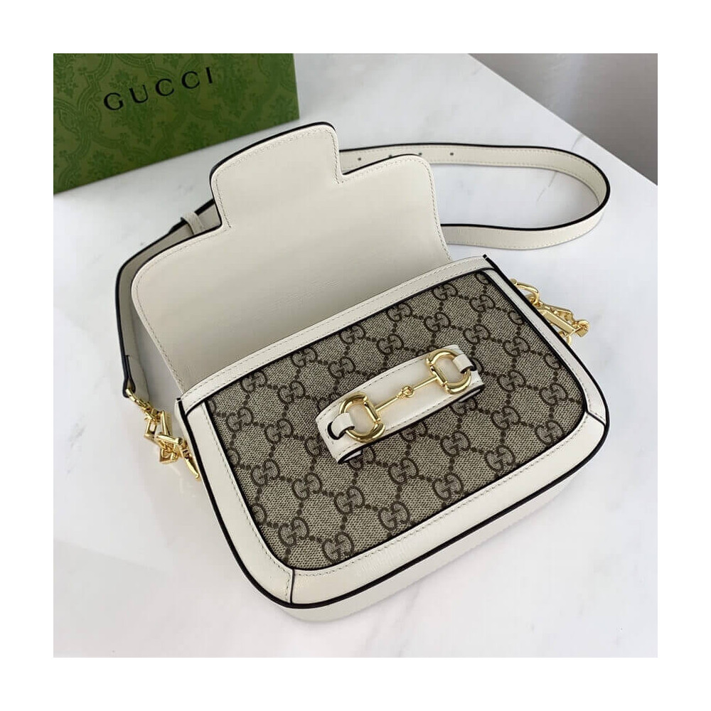 Gucci Horsebit 1955 Mini Bag in GG Supreme 658574