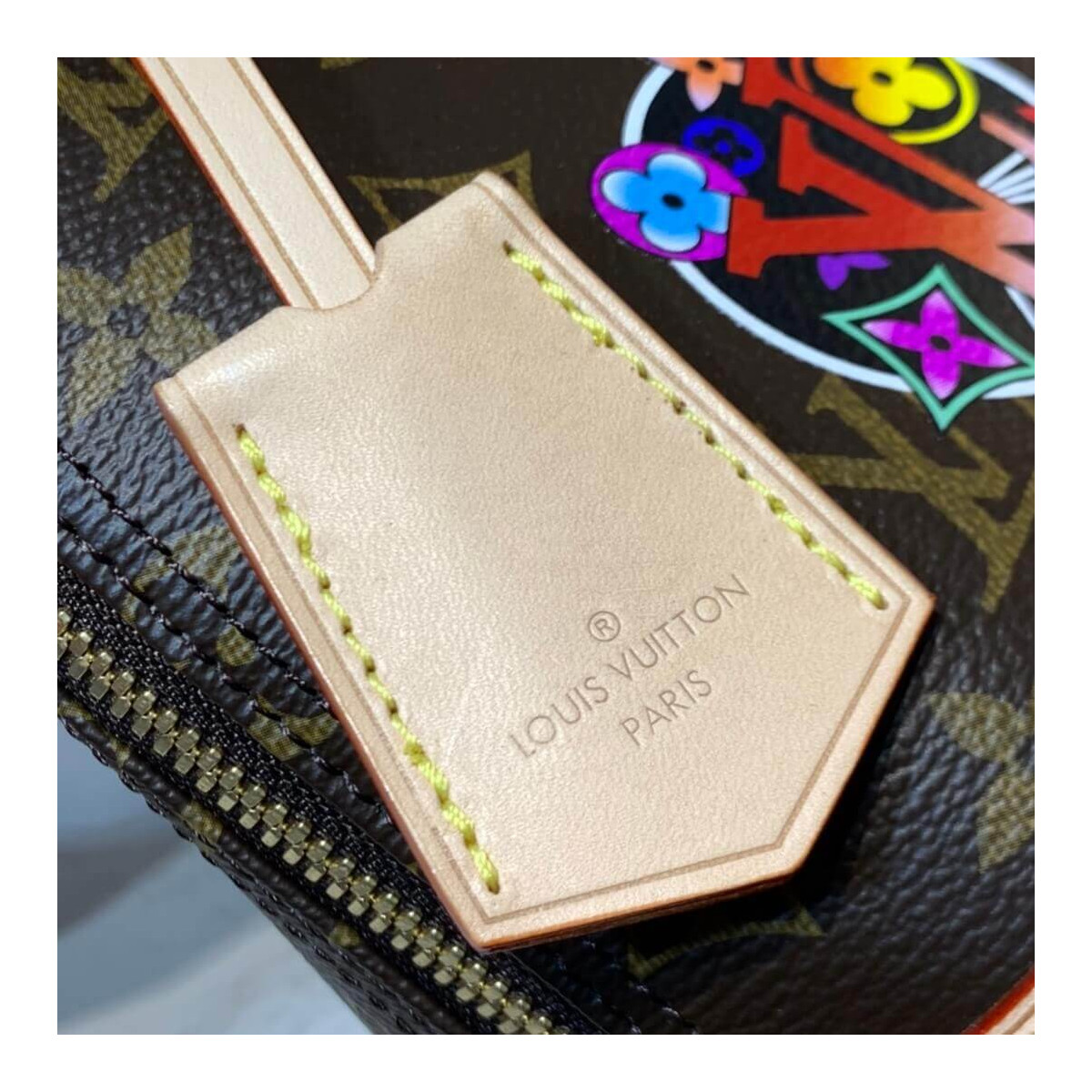 Louis Vuitton Alma BB with Stickers M53152