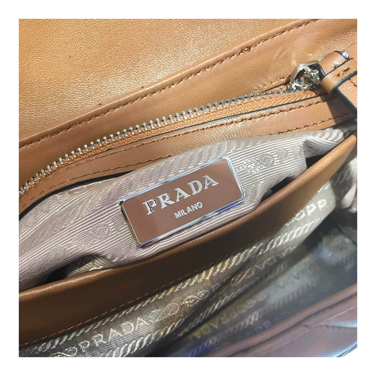 Prada Medium Nappa Leather Spectrum Bag 1BD232