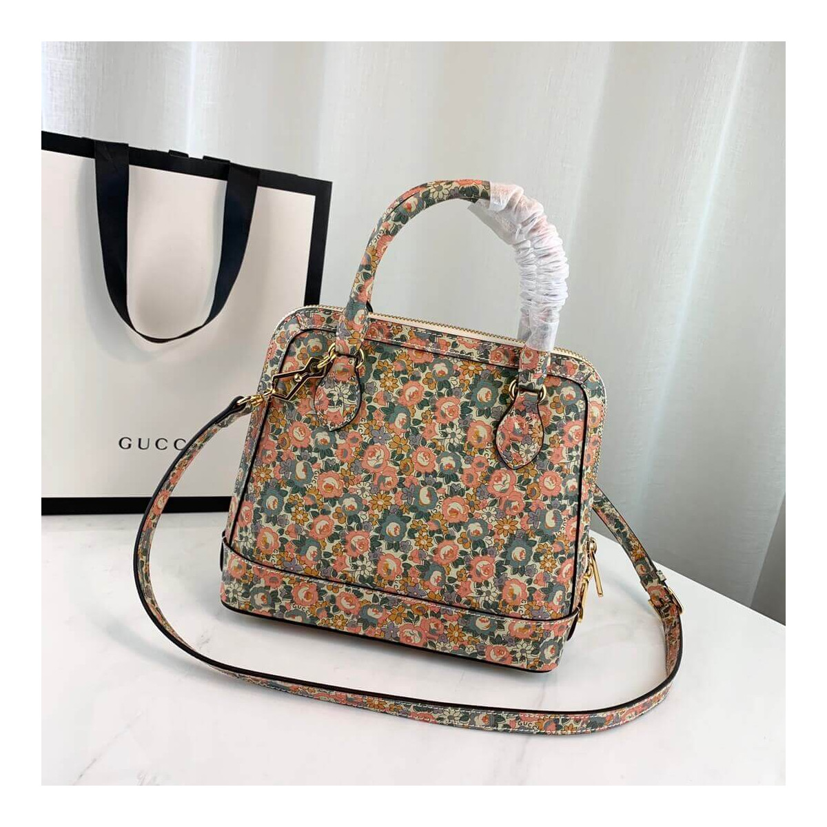 Gucci Horsebit 1955 Liberty London Bag 621220