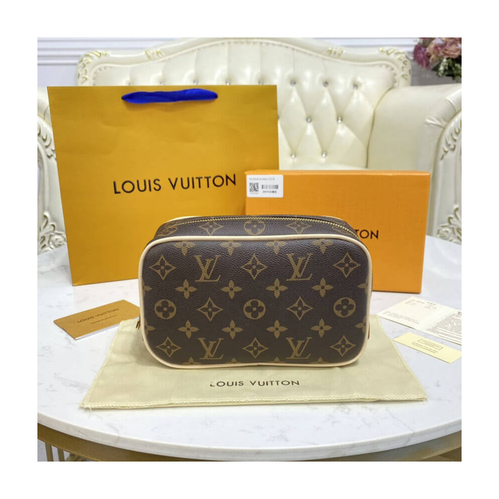 Louis Vuitton Monogram Canvas Toilet Pouch PM M47507