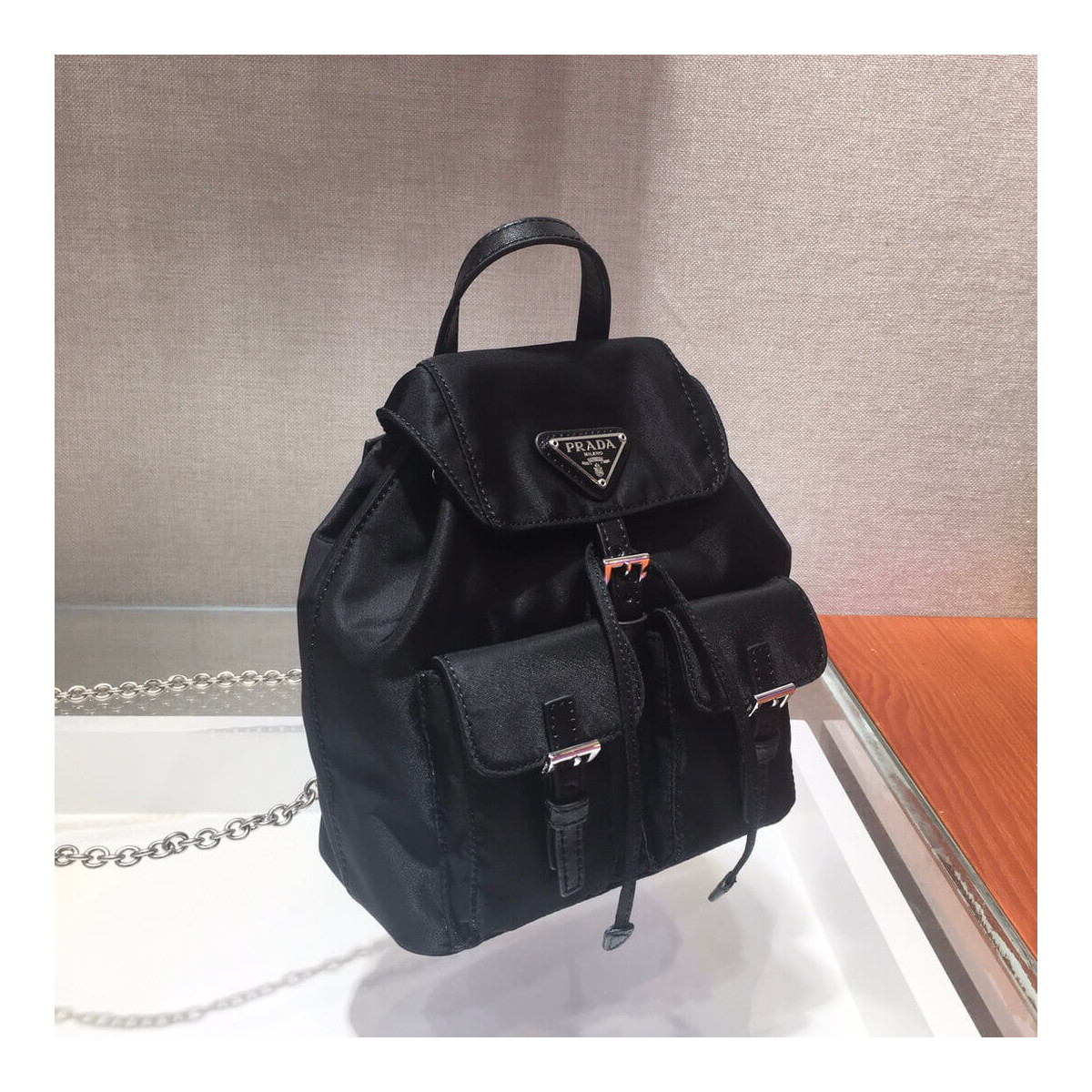 Prada Nylon Mini Backpack 1BH029