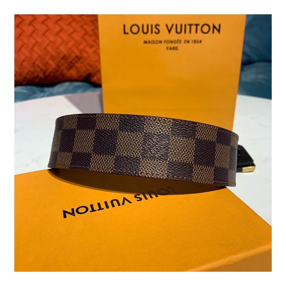 Louis Vuitton Neo Trunk 40mm Reversible Belt M0185U