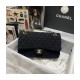 Chanel  Classic Flap Bag in Black Tweed 1112