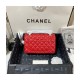 Chanel Small Classic Double Flap Bag A01113 in Lambskin