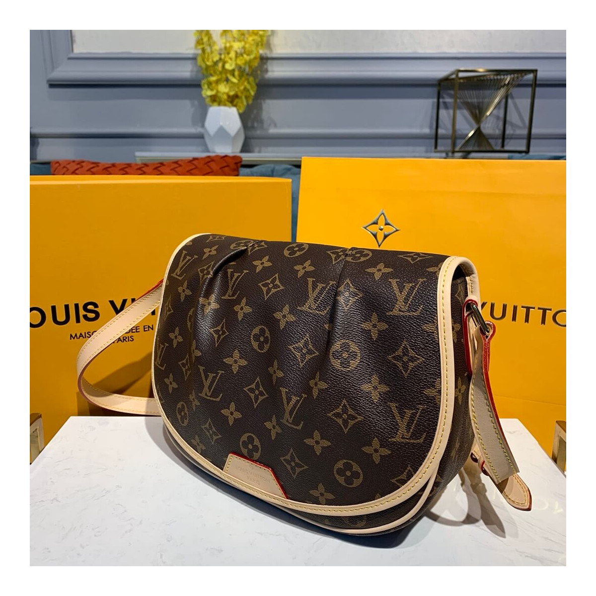 Louis Vuitton Monogram Canvas Menilmontant PM M40474