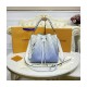 Louis Vuitton Muria Bag Gradient Blue Mahina Leather M57853