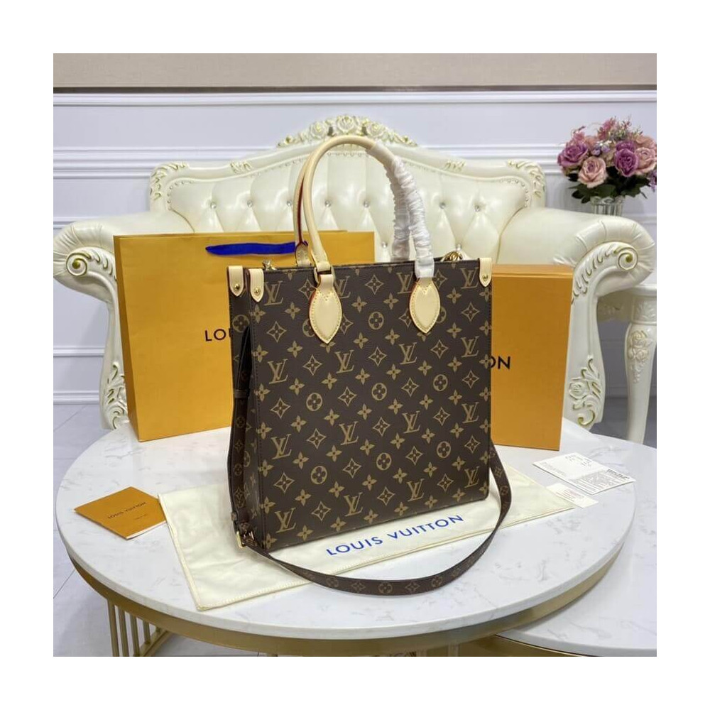 Louis Vuitton Monogram Sac Plat Petit M45848