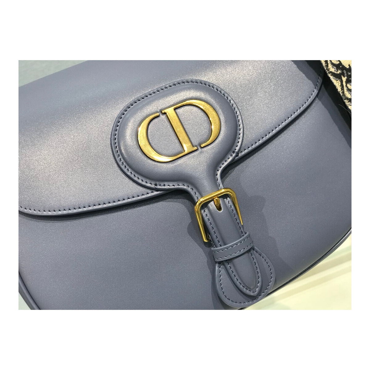 Dior Large Bobby Bag in Box Calfskin M9320