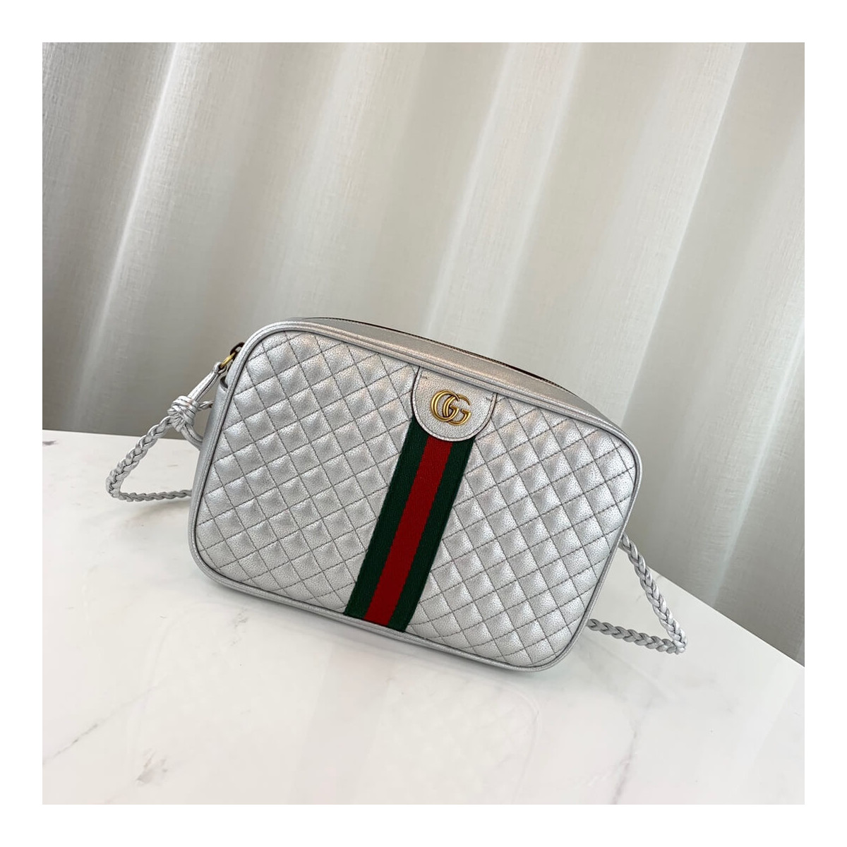 Gucci Quilted Leather Small Shoulder Bag 541051